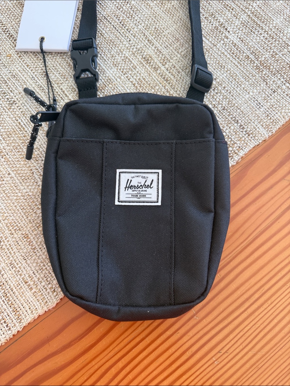 Herschel Supply Co. Black Crossbody Belt Bag